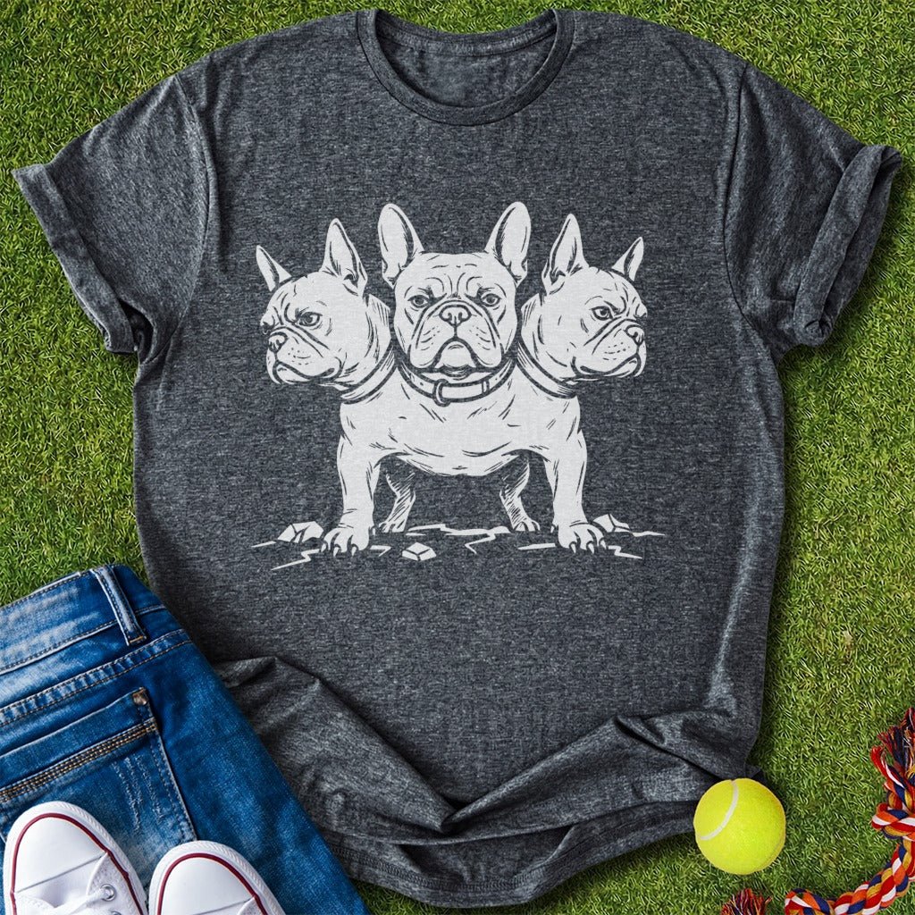 frenchie cerberus T-Shirt