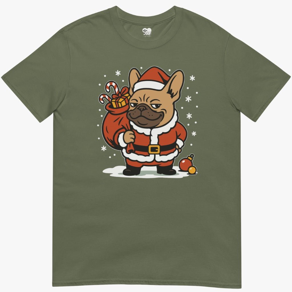 Frenchie Claus T-Shirt