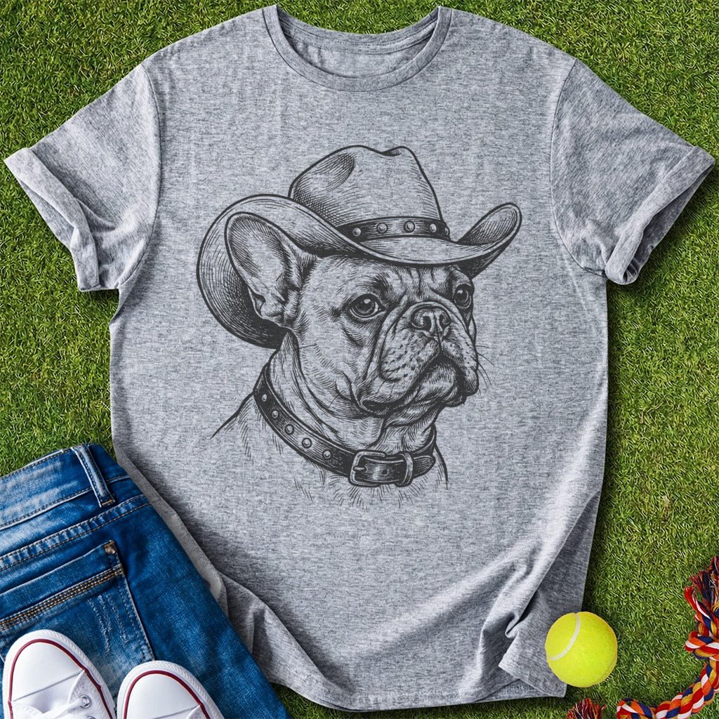 Frenchie cowboy T-Shirt