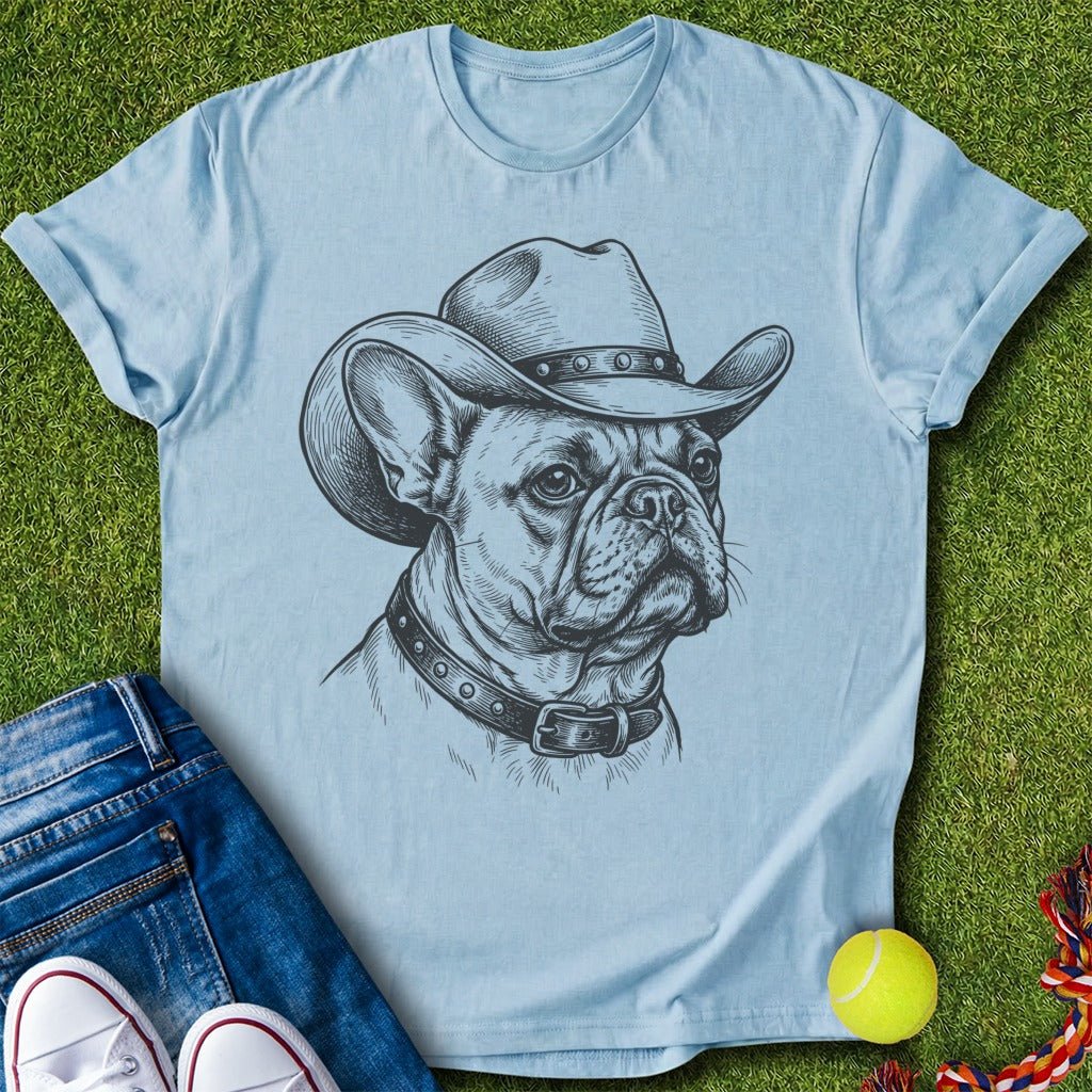 Frenchie cowboy T-Shirt