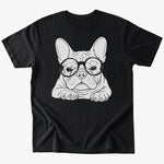 Frenchie Cuteness T-Shirt - Black - Heartfur