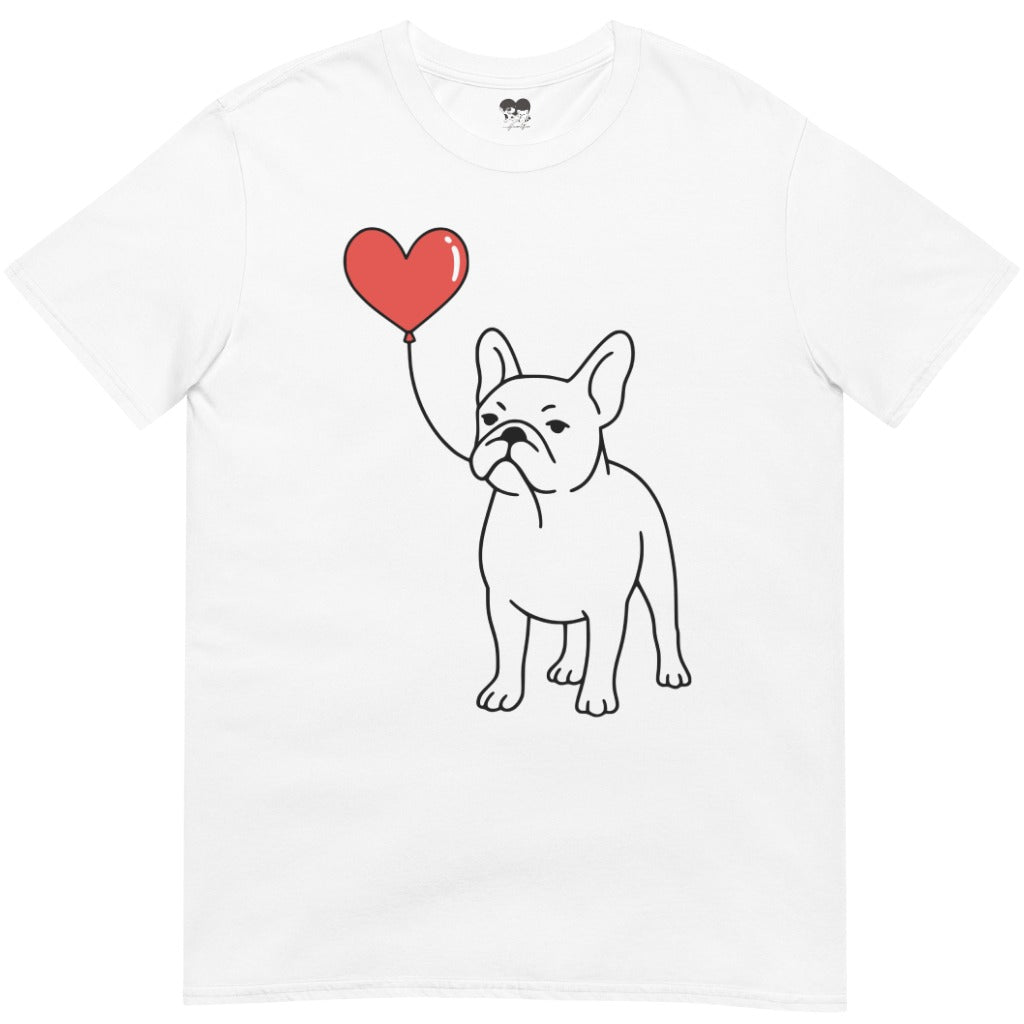 Frenchie heart balloon T-Shirt