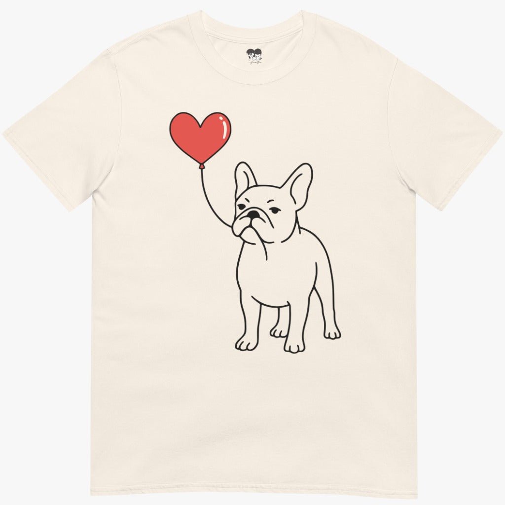 Frenchie heart balloon T-Shirt