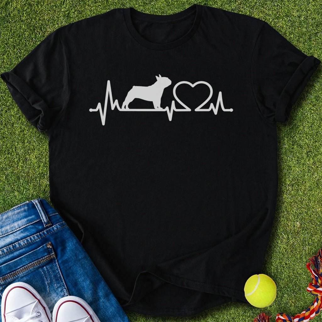 Frenchie Heartbeat T-Shirt