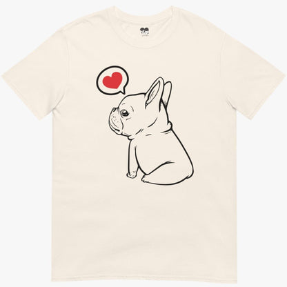 Frenchie love thoughts T-Shirt