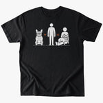 Frenchie + me T-shirt - Black - Heartfur