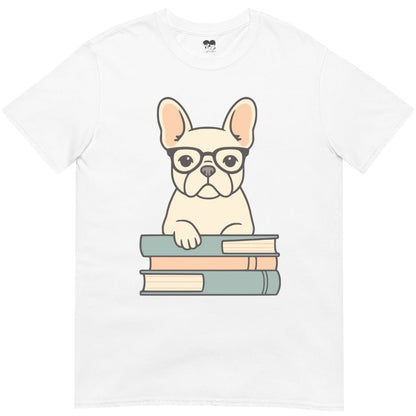 Frenchie Reader T-Shirt