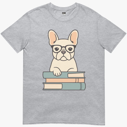 Frenchie Reader T-Shirt