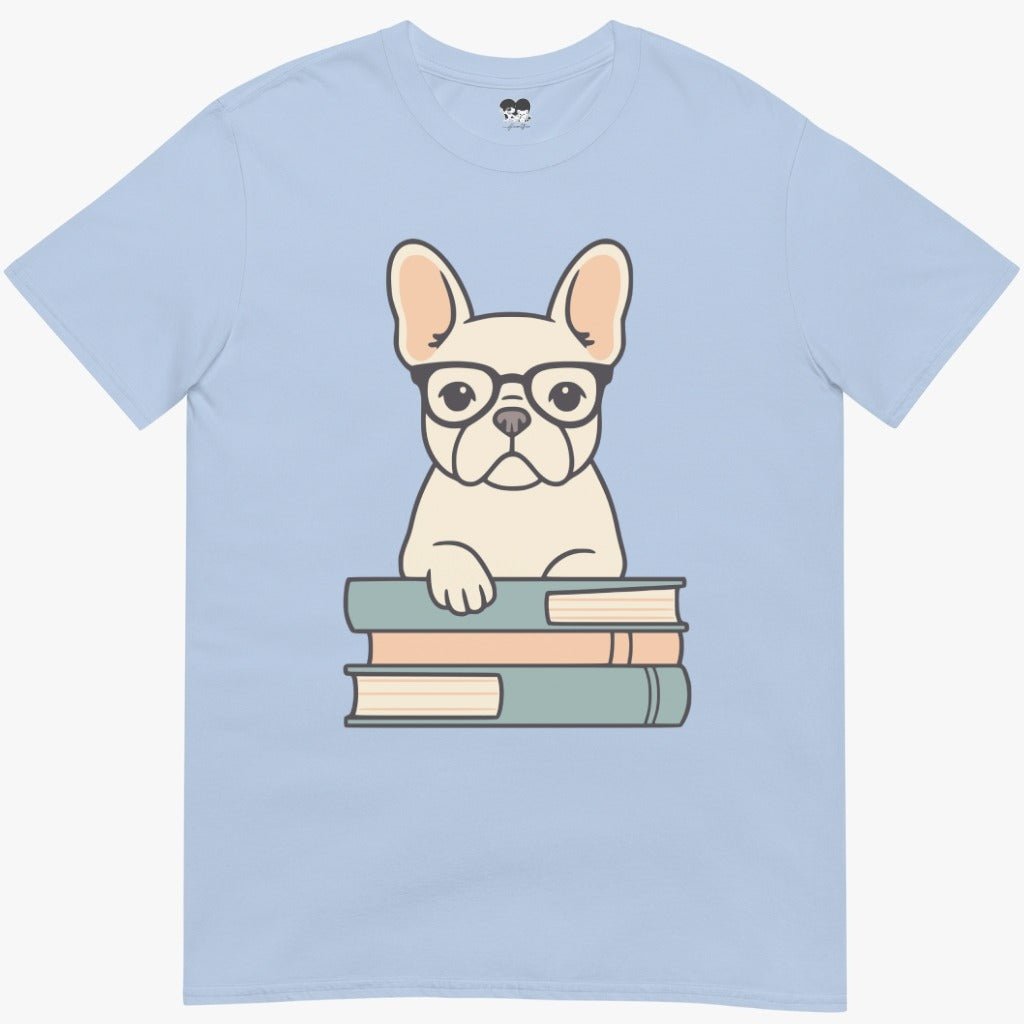 Frenchie Reader T-Shirt