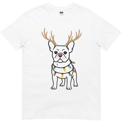 Frenchie reindeer T-Shirt