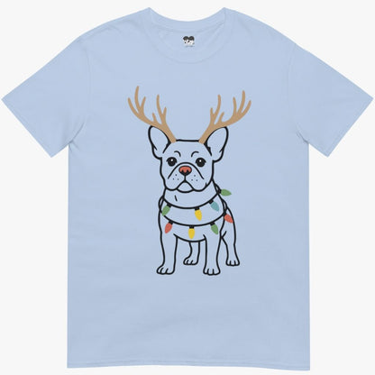 Frenchie reindeer T-Shirt