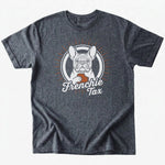Frenchie Tax T-shirt - Dark Heather - Heartfur