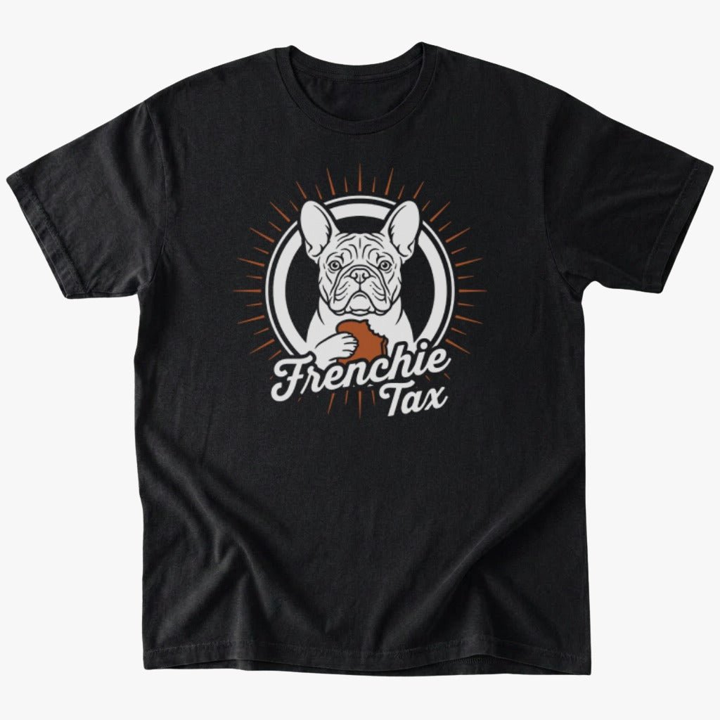 Frenchie Tax T-shirt - Black - Heartfur