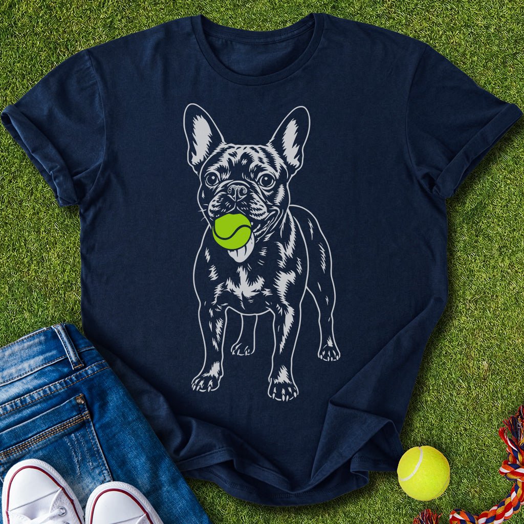 Frenchie x ball T-Shirt
