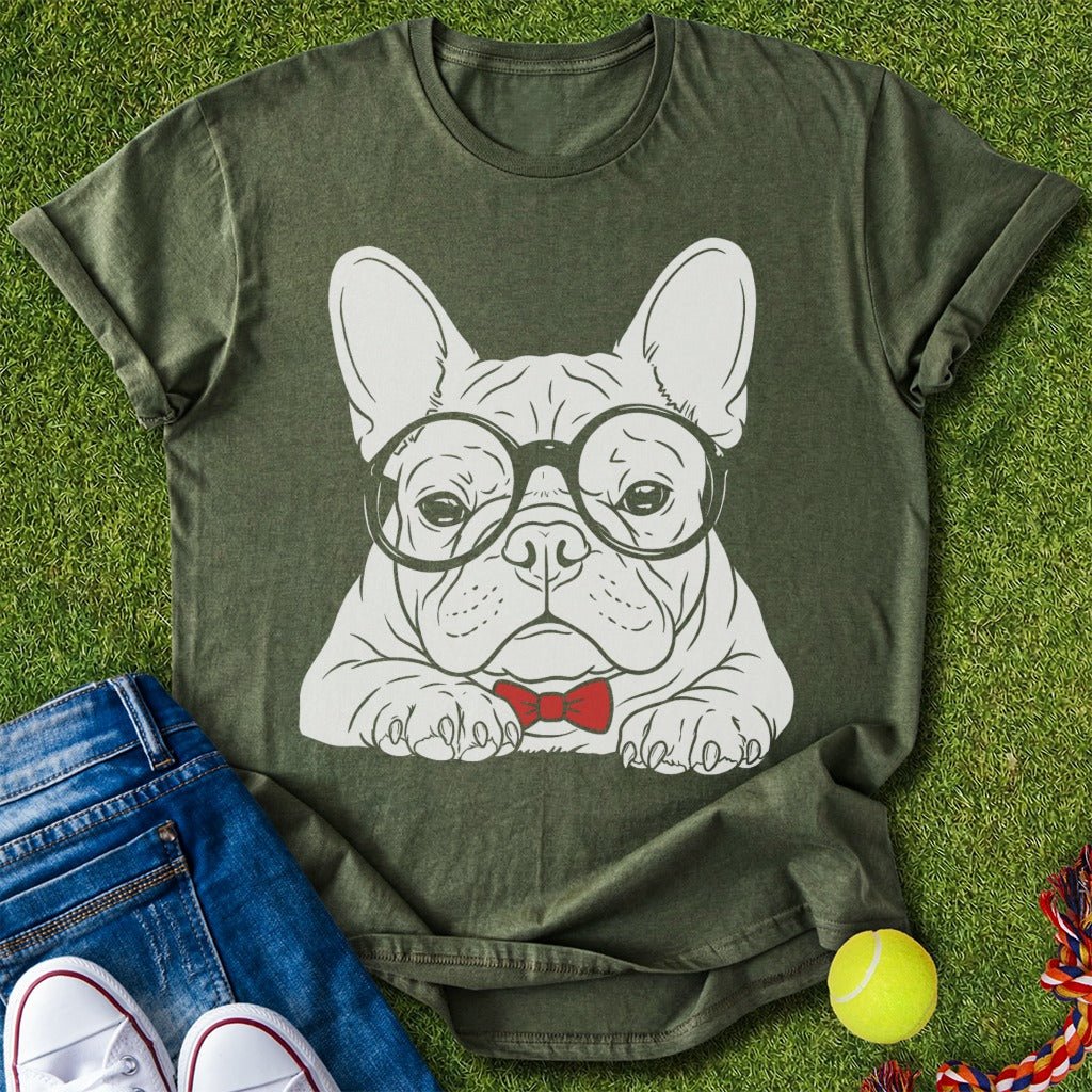 Frenchie x bowtie T-Shirt