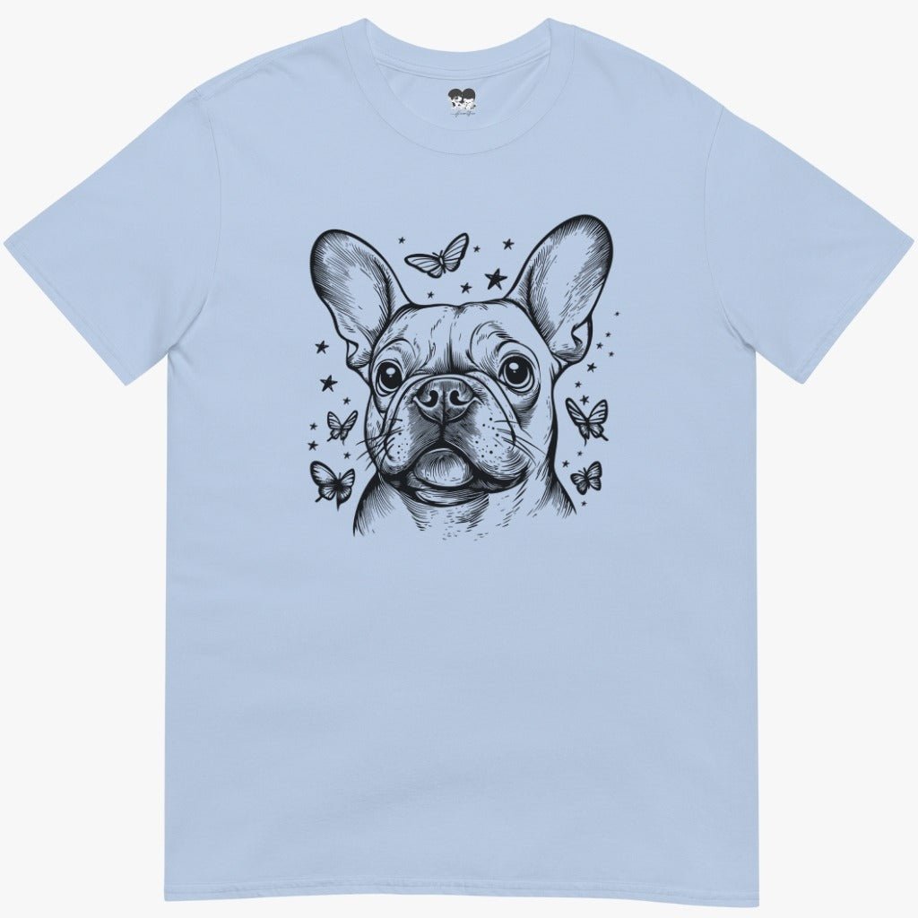 Frenchie x butterflies T-Shirt