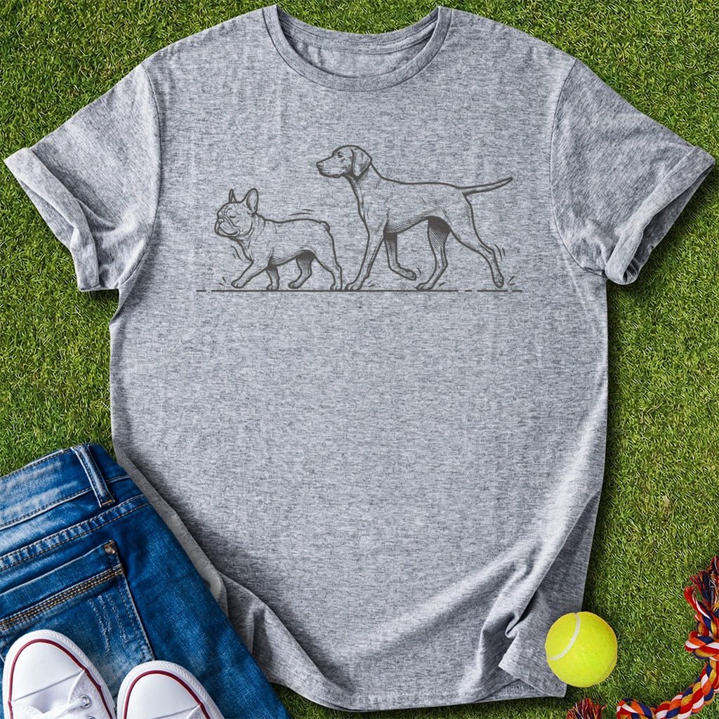Frenchie x German Shorthaired Pointer T-Shirt