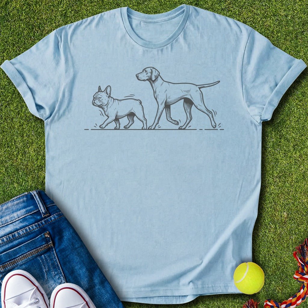 Frenchie x German Shorthaired Pointer T-Shirt