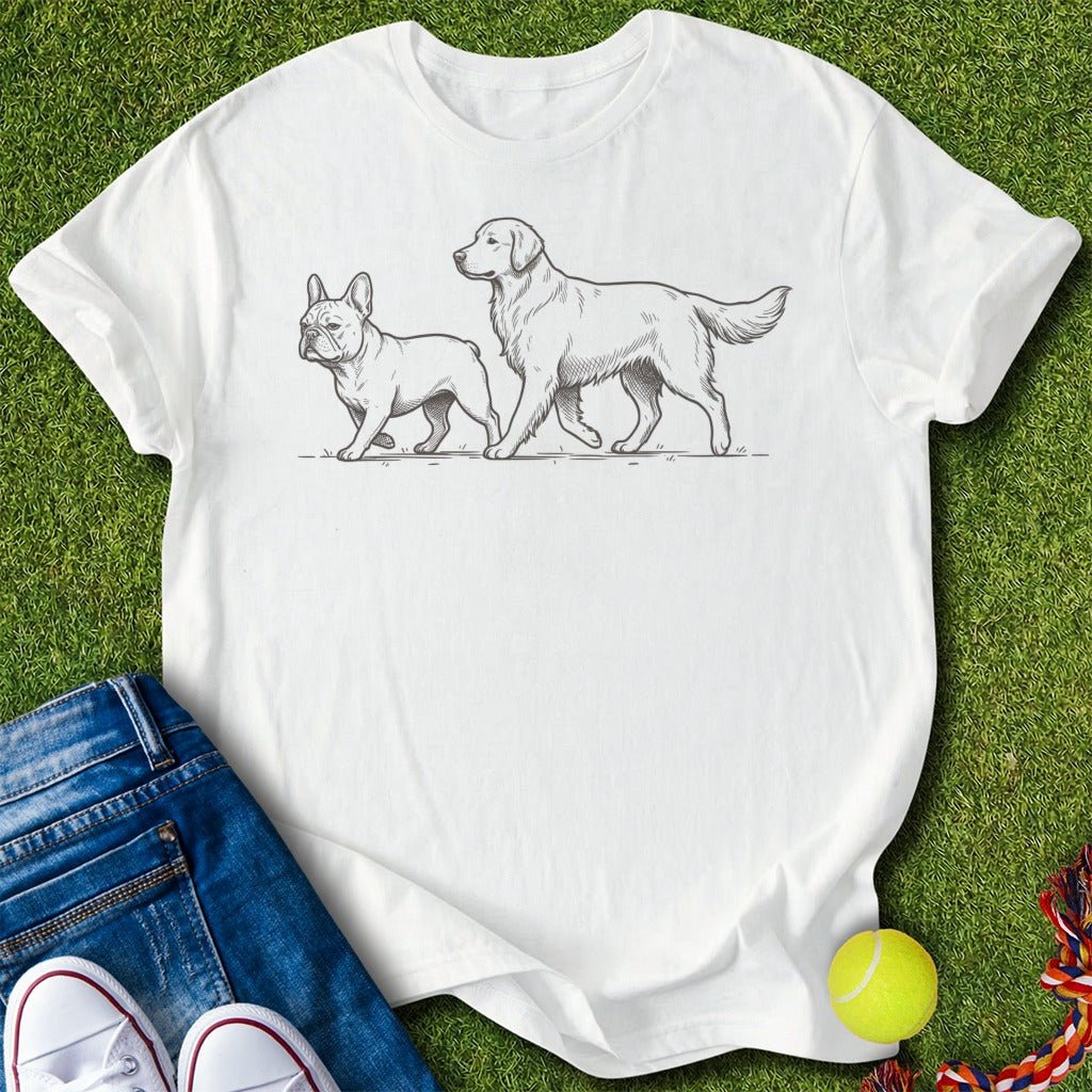 Frenchie x golden retriever T-Shirt