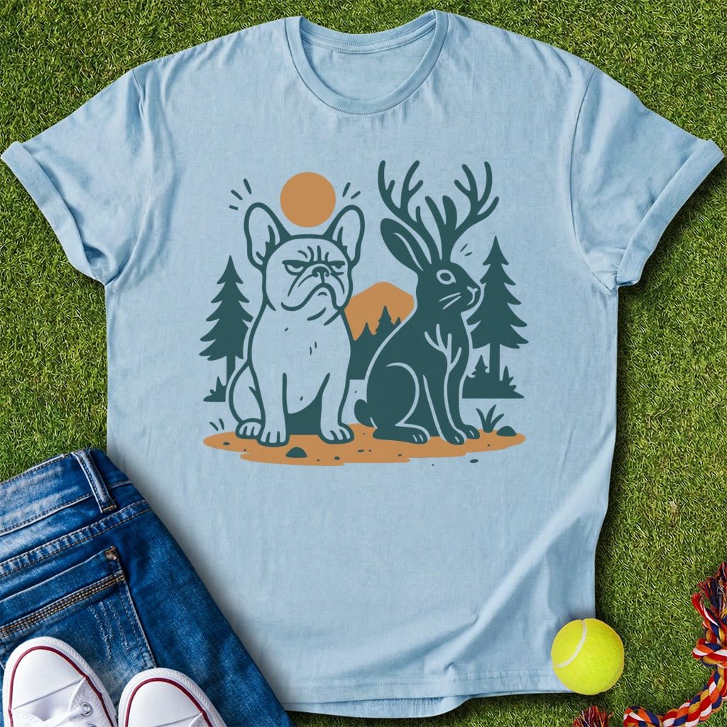 Frenchie x Jackalope T-Shirt