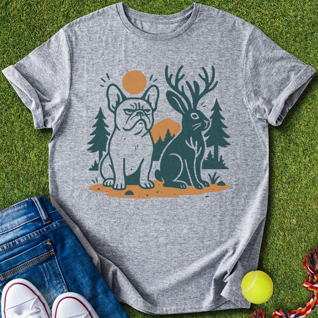 Frenchie x Jackalope T-Shirt