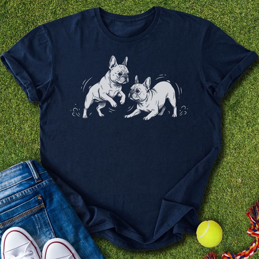 Frenchies playing T-Shirt