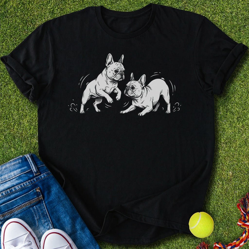 Frenchies playing T-Shirt