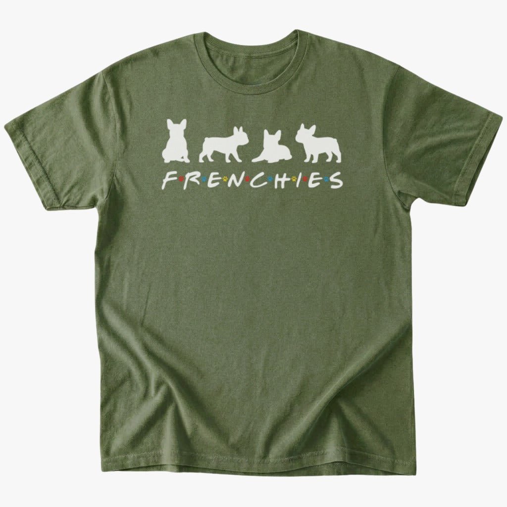 F.r.e.n.c.h.i.e.s T-Shirt - Military Green - Heartfur