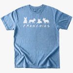 F.r.e.n.c.h.i.e.s T-Shirt - Heather Indigo - Heartfur