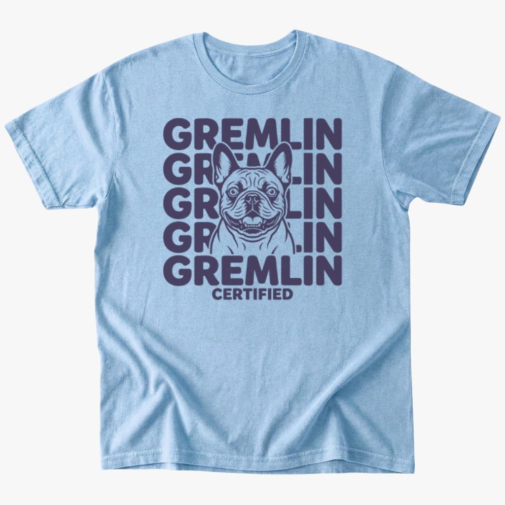 Gremlin T-shirt - Light Blue - Heartfur