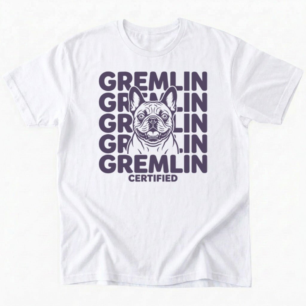 Gremlin T-shirt - White - Heartfur