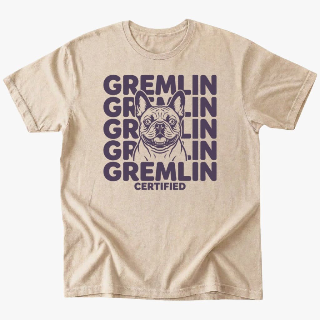 Gremlin T-shirt - Sand - Heartfur