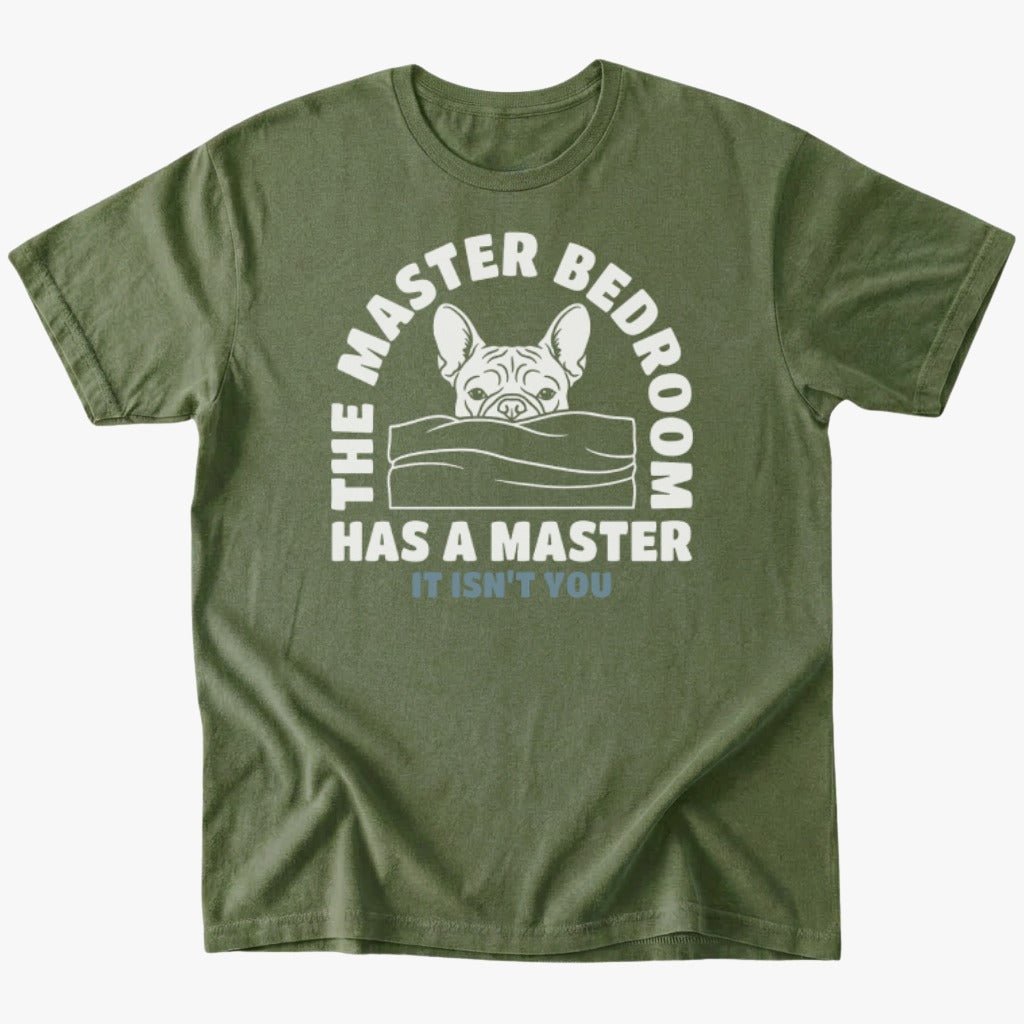 Has a master T-shirt - Military Green - Heartfur