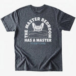 Has a master T-shirt - Dark Heather - Heartfur