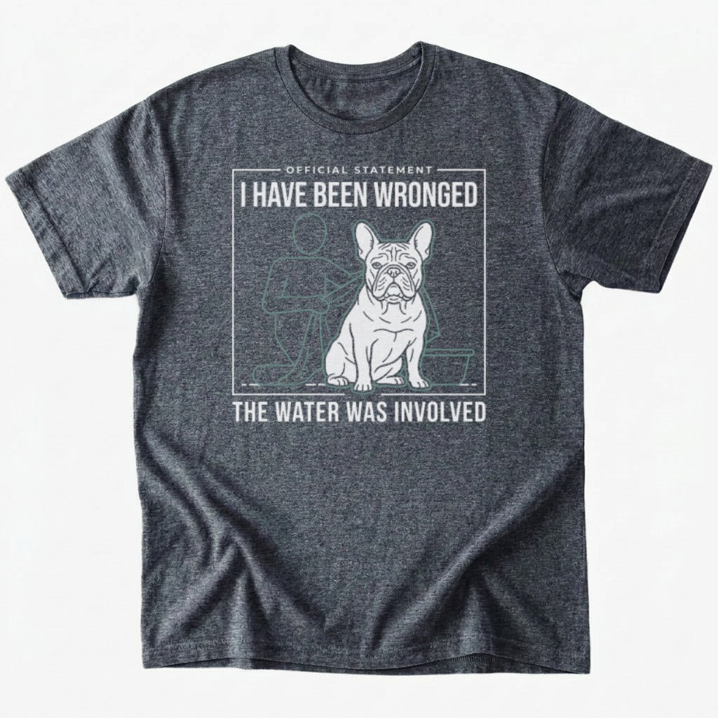 Have been wronged T-shirt - Dark Heather - Heartfur