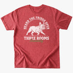 Heard the fridge T-shirt - Heather Red - Heartfur