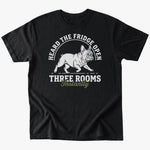 Heard the fridge T-shirt - Black - Heartfur