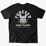Heart Claimed T-shirt - Black - Heartfur