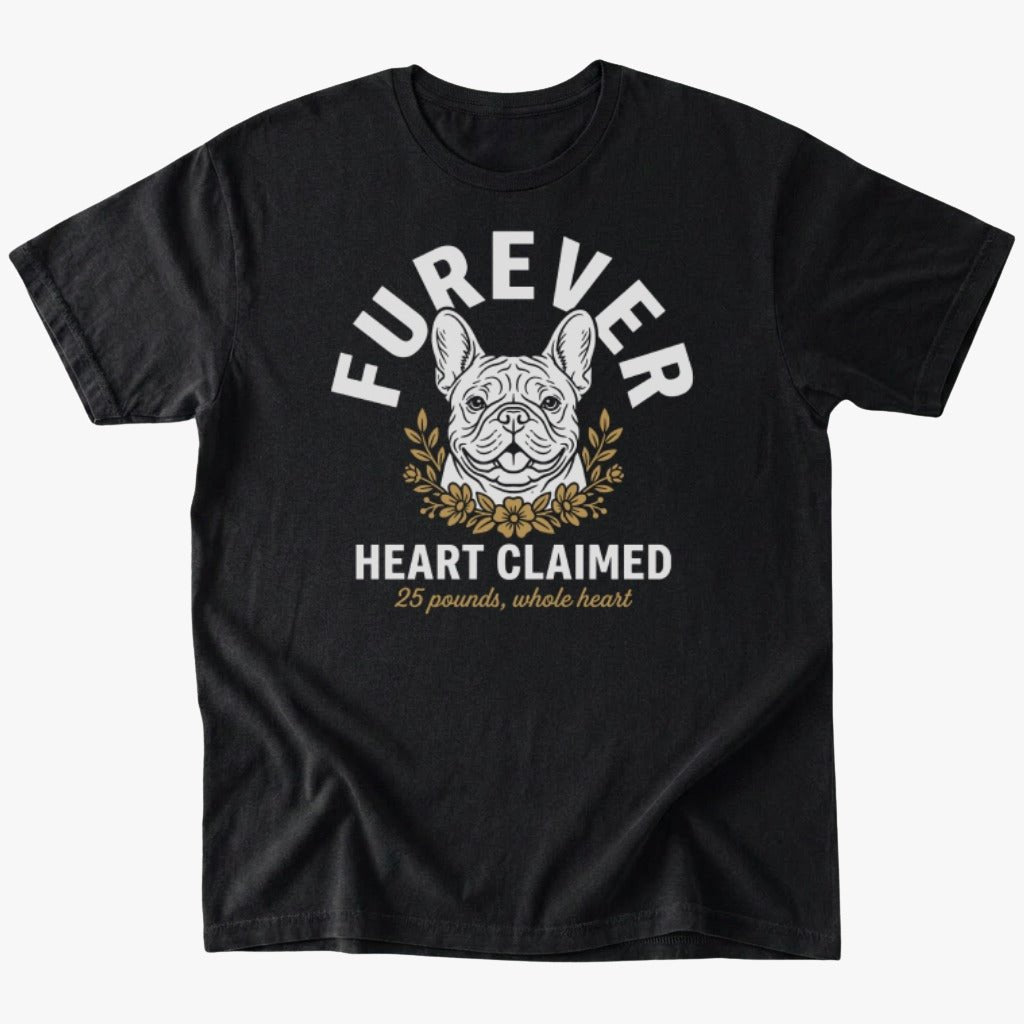 Heart Claimed T-shirt - Black - Heartfur