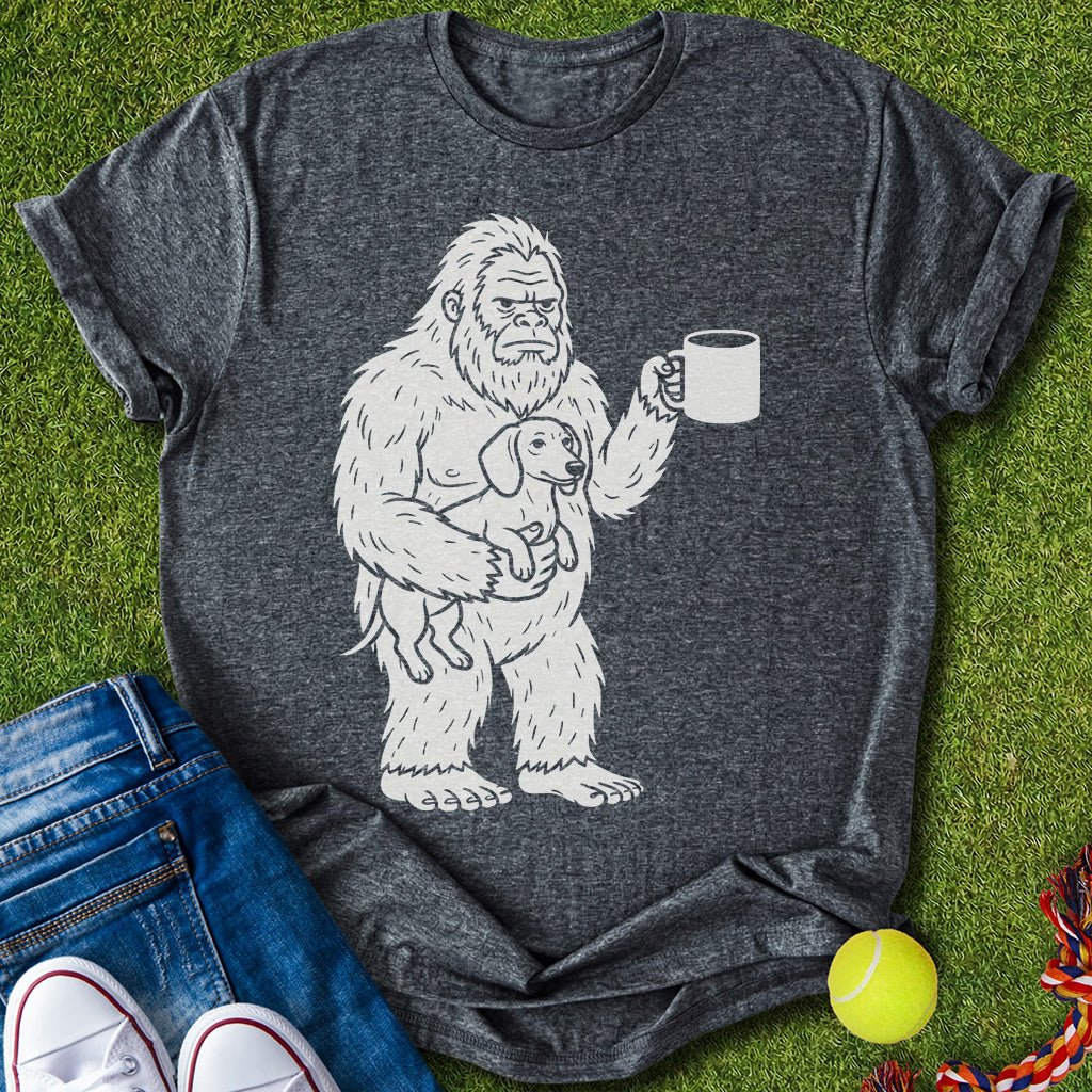 Here for the Doxie T-Shirt - T-Shirt - Heartfur