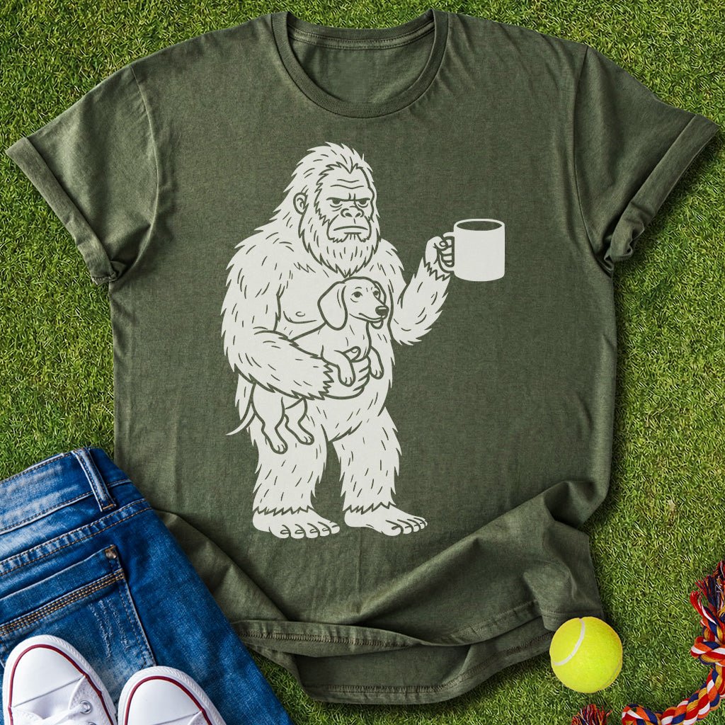 Here for the Doxie T-Shirt - T-Shirt - Heartfur