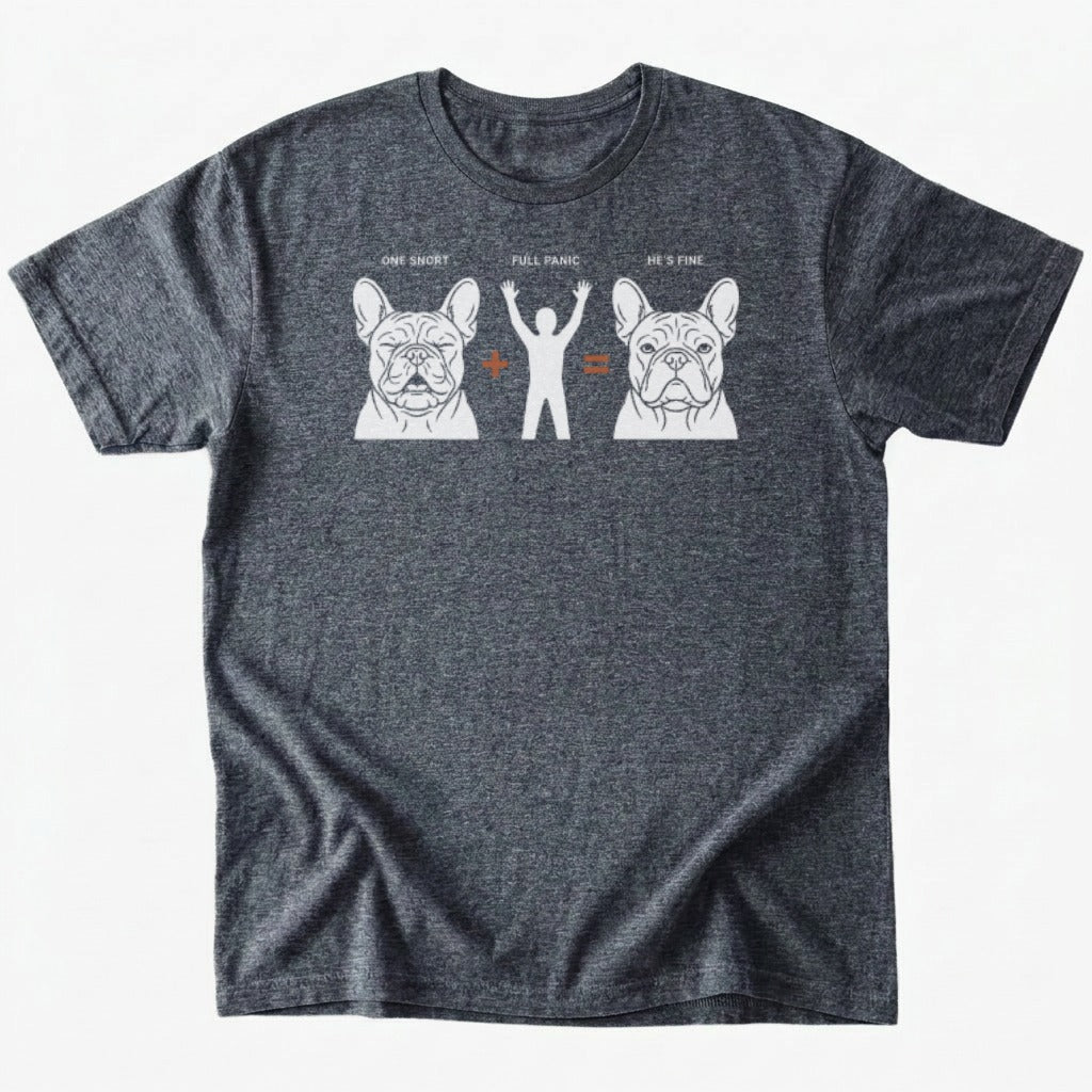 He's fine T-shirt - Dark Heather - Heartfur