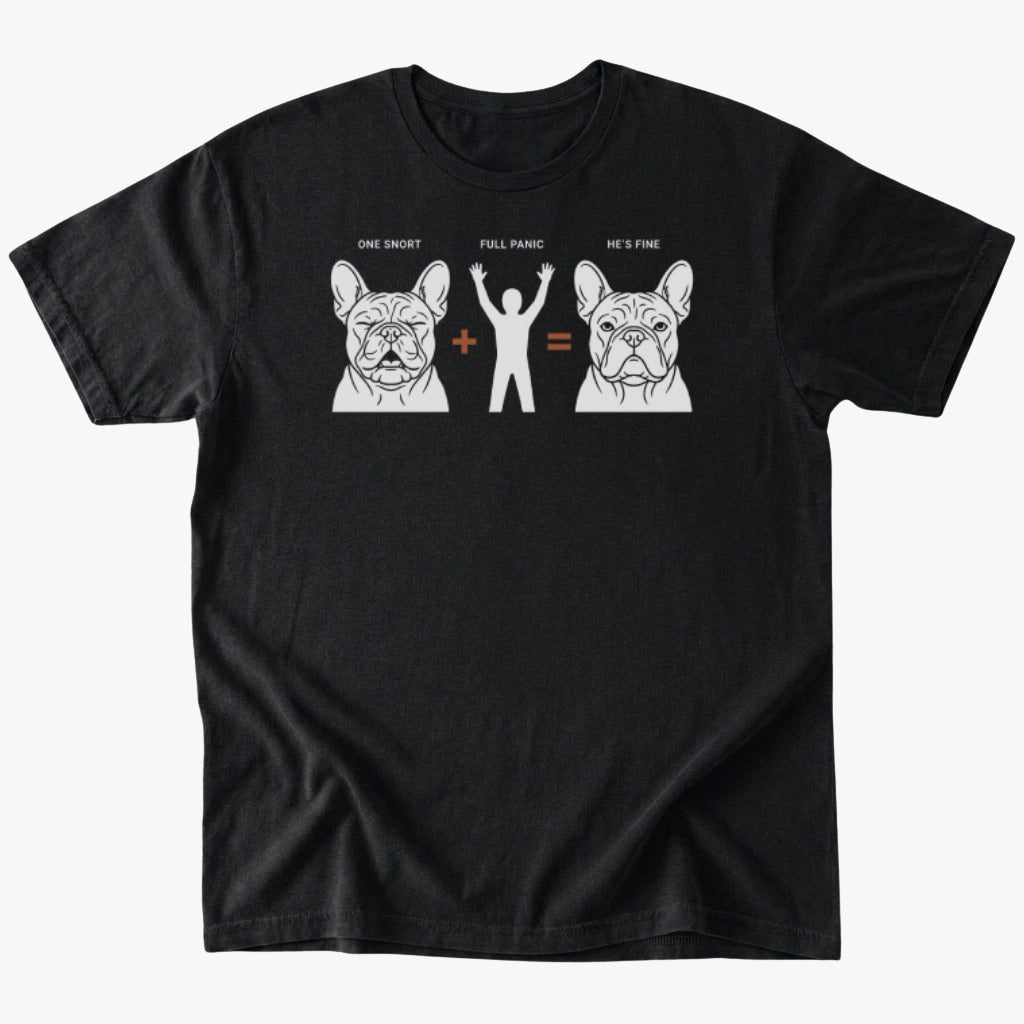 He's fine T-shirt - Black - Heartfur