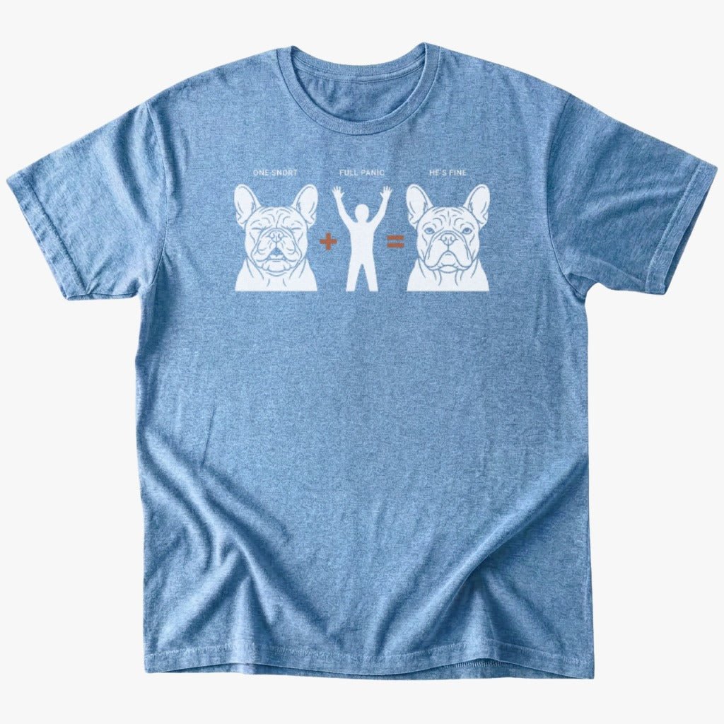 He's fine T-shirt - Heather Indigo - Heartfur