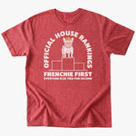 House rankings T-shirt - Heather Red - Heartfur