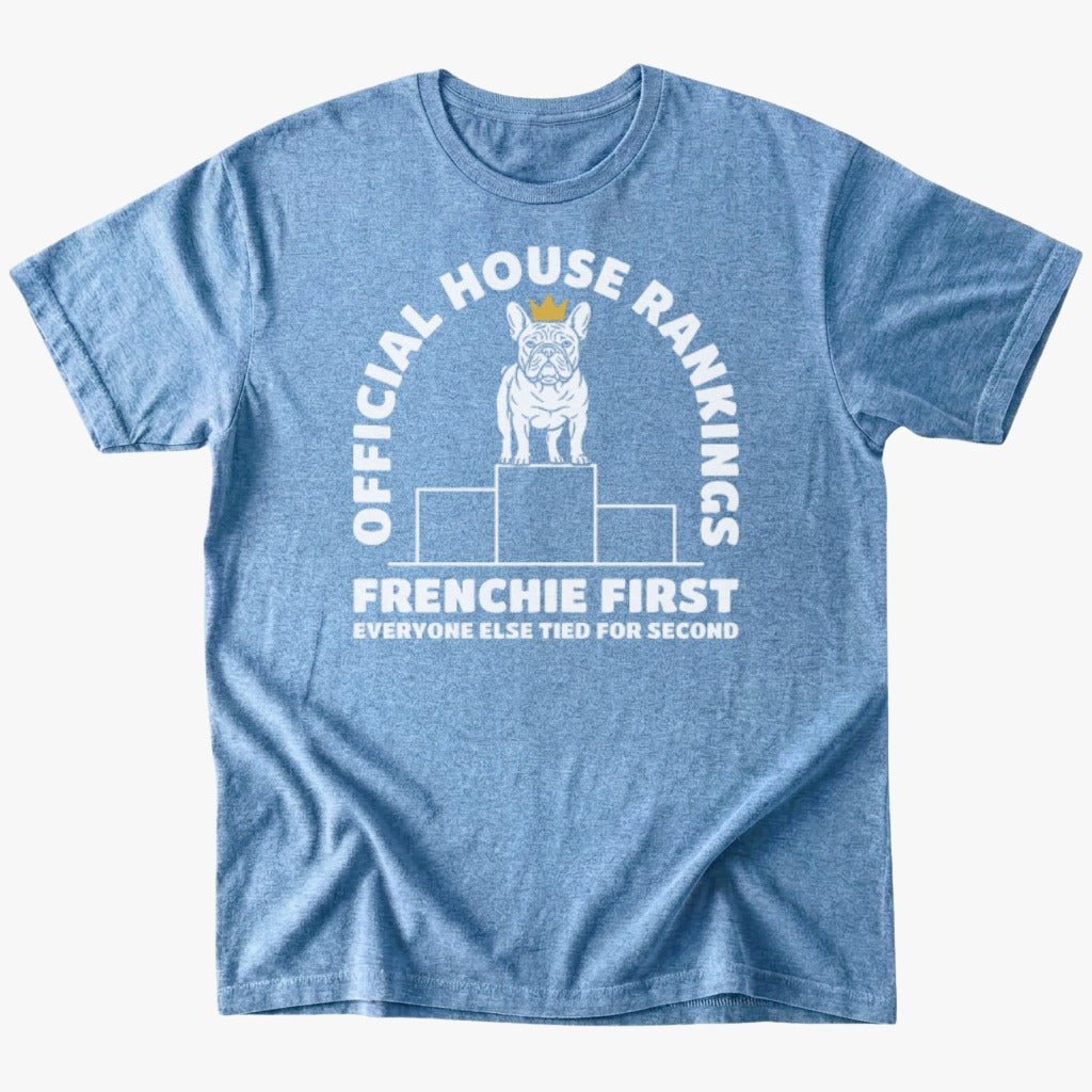 House rankings T-shirt - Heather Indigo - Heartfur