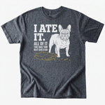 I ate it T-shirt - Dark Heather - Heartfur