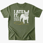 I ate it T-shirt - Military Green - Heartfur