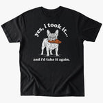 I took it T-shirt - Black - Heartfur