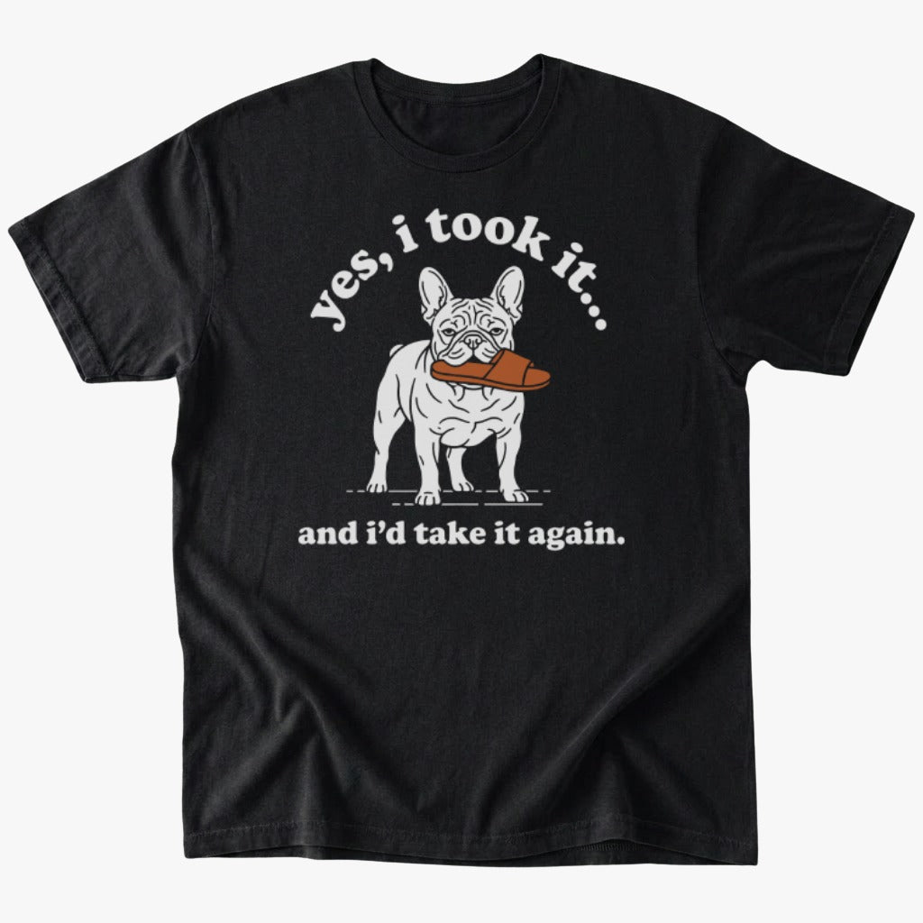 I took it T-shirt - Black - Heartfur
